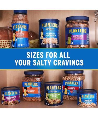 Planters Mixed Nuts Oz Lightly Salted Resealable Jar Almonds