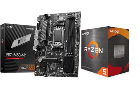 MSI Pro B650M - P AM5 SATA 6G M.2 LAN Audio mATX материнская плата ...