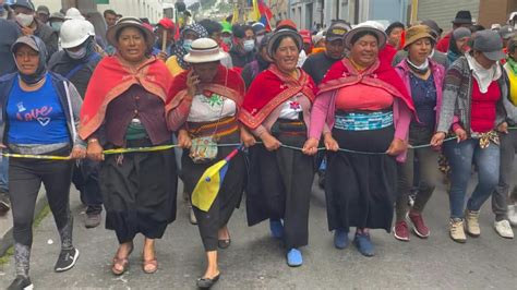 Manifestantes De Ecuador Piden Reanudar Diálogo Con Gobierno Que