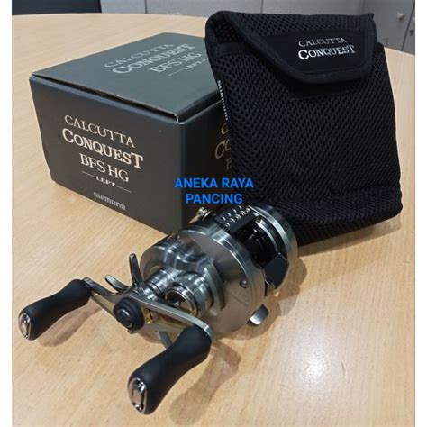 Jual REEL BAITCASTING OVERHEAD SHIMANO CALCUTTA CONQUEST BFS HG LEFT