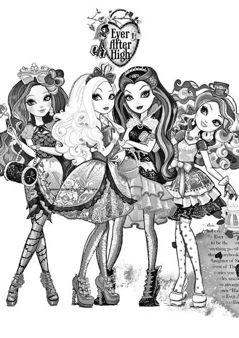 Desenhos Para Colorir Ever After High