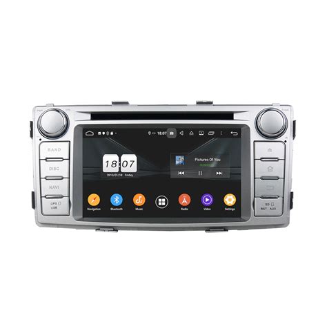 Toyota Hilux Stereo Upgrade Android Head Unit Replacement DVDGPSNav