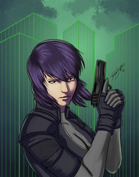 Major Motoko Kusanagi Main Character In The Story Ghost In The Shell