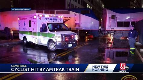 Bicyclist Struck By Train In Cambridge One News Page [us] Video