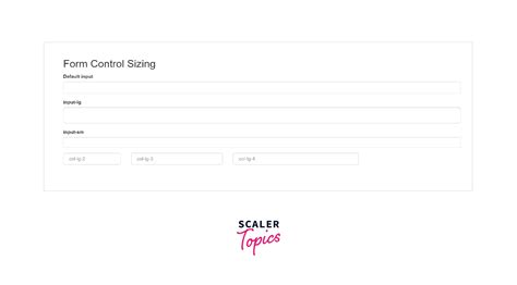 Bootstrap Forms Scaler Topics