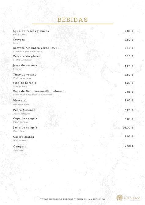 Carta San Marco Santa Cruz (Sevilla) 2023
