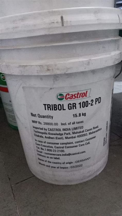 Castrol Tribol Gr 100 2 Pd Grease 18 Kg at Rs 1300 kg कसटरल क