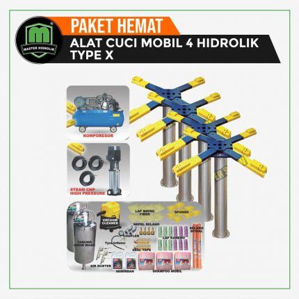 Paket Alat Cuci Mobil Hidrolik Type H Track Master Hidrolik