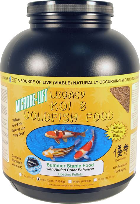 Ecological Laboratories-Summer Staple Koi & Goldfish Food 4.75 Lb | eBay