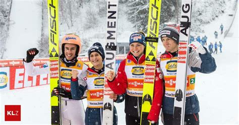 Nordische Ski Wm Stefan Kraft Und Eva Pinkelnig F Hren Sv Adler In