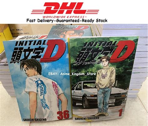 Comic Initial D Shuichi Shigeno Manga Complete Set English Comic Volume