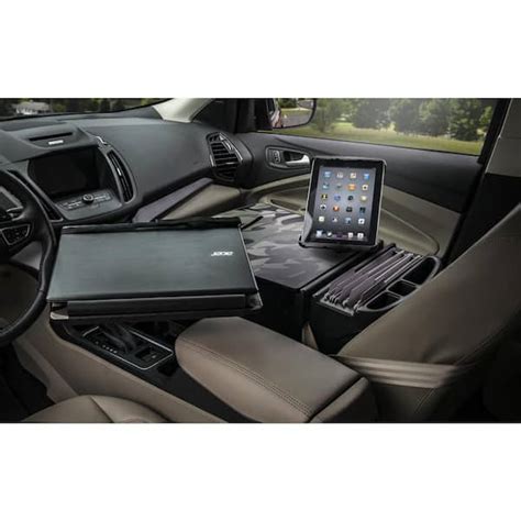 Autoexec Aue Reach Desk Front Seat Car Desk Blue Steel