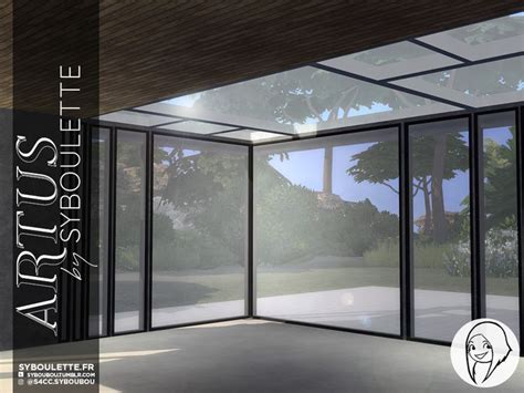 Artus Windows Cc Sims Sims Casas Plano De Casas Muebles Sims Cc