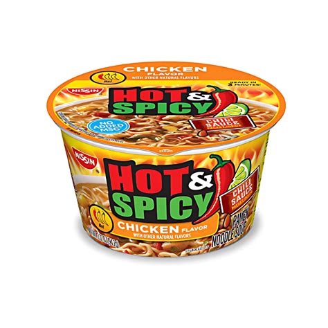 Nissin Hot Spicy Ramen Noodle Soup Chicken Ounce G Japanesenkoreanmart