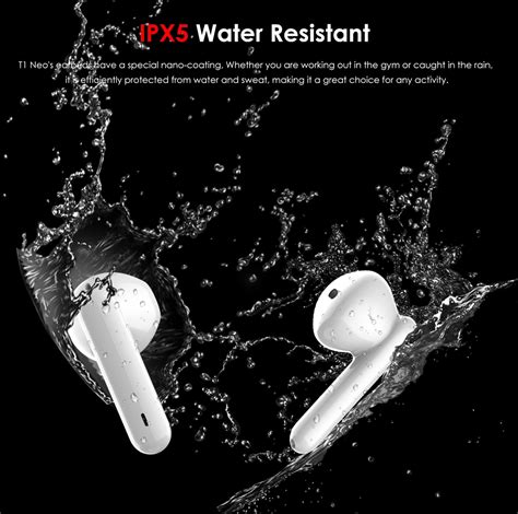 Itel T1 Neo Wireless Earbuds Black - White | Technology Valley