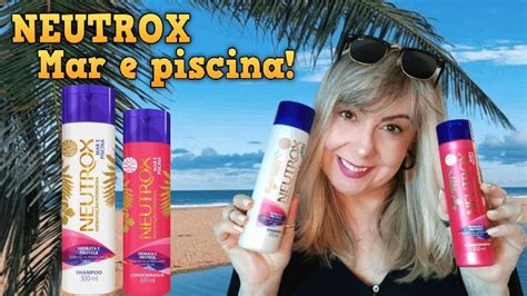 NEUTROX MAR E PISCINA SHAMPOO E CONDICONADOR PROTEÇÃO SOLAR