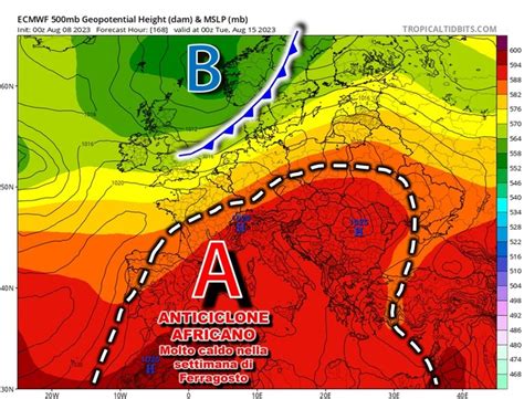 Meteo Ferragosto L Anticiclone Sub Tropicale Punter Verso L Italia