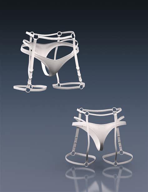 X Fashion Club Harness Bottoms And Harness For Genesis And