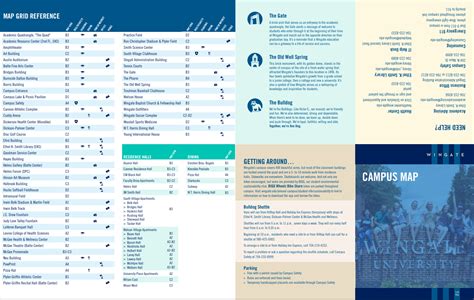 Wingate University Campus Map