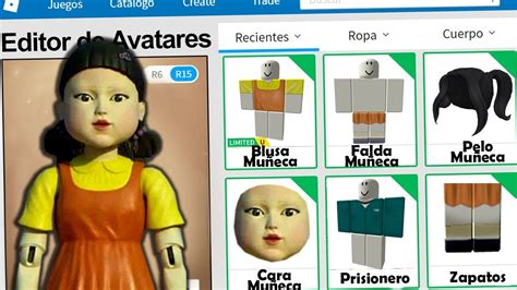 Creamos El Perfil De La Mu Eca De Calamar Kori Roblox Youtube