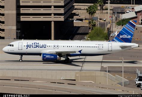 N657JB Airbus A320 232 JetBlue Airways Josh Akbar JetPhotos