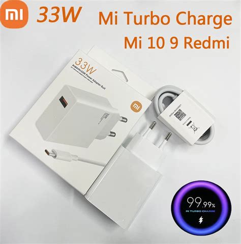 Xiaomi Fast Charger 33w Turbo Charge Original Xiaomi 33w Turbo