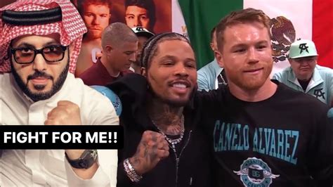 Gervonta Tank Davis Canelo Alvarez Goes In On Turki For Damanding