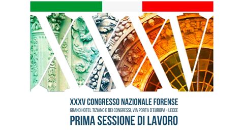 Seconda Sessione Di Lavoro Del Ottobre Xxxv Congresso Nazionale