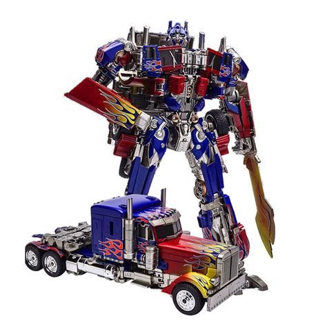 Трансформер Оптимус Прайм металлический (Transformers Commander Optimus ...