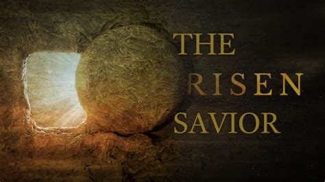 The Risen Savior - Logos Sermons