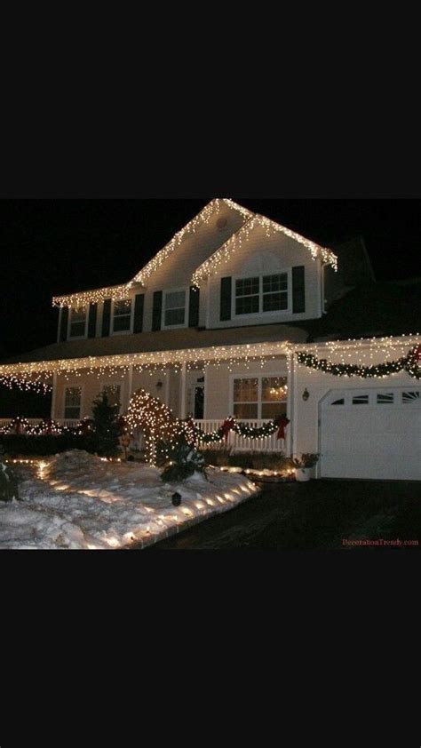 Pin on CHRISTMAS | Christmas house lights, Christmas lights outside ...