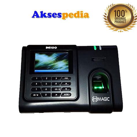 Jual Fingerprint Mesin Absensi Magic M Include Software Woowtime