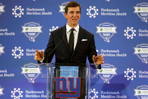 Eli Manning Gives NFL Retirement Speech