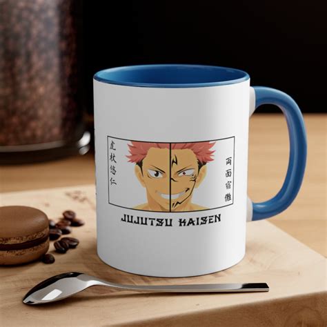 Itadori Sukuna Mug Jujutsu Kaisen Cupanime Coffee Mugjujutsu Etsy