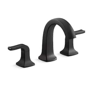 Kohler Sundae In Widespread Double Handles Bathroom Faucet In Matte