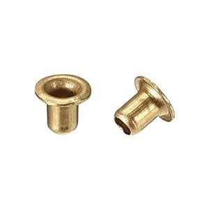 Uxcell Hollow Rivet Mm X Mm Through Hole Copper Hollow Rivets