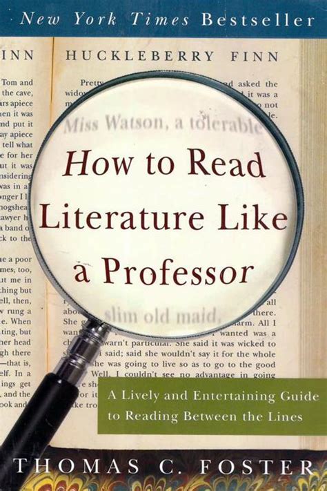 How To Read Literature Like A Professor Summary PDF Thomas C Foster