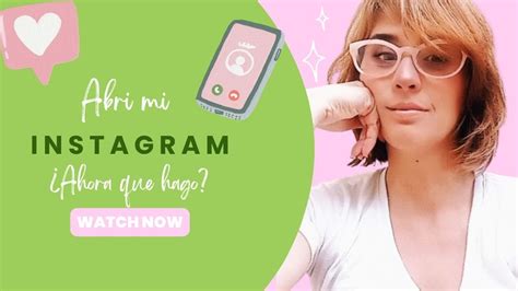 Abrí mi pagina de Instagram y Ahora que hago 5 pasos para Poner en