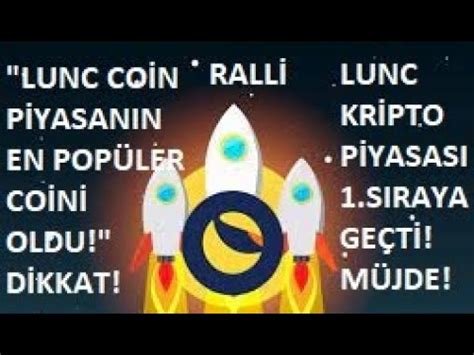 TERRA LUNA PUMP LUNC COİN NEDEN PİYASANIN EN BÜYÜK MEGA BOĞASINI