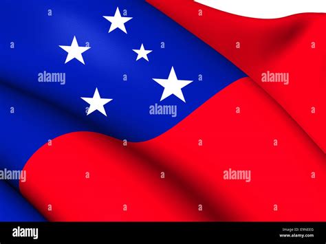 Samoa Flag Stock Photo Alamy