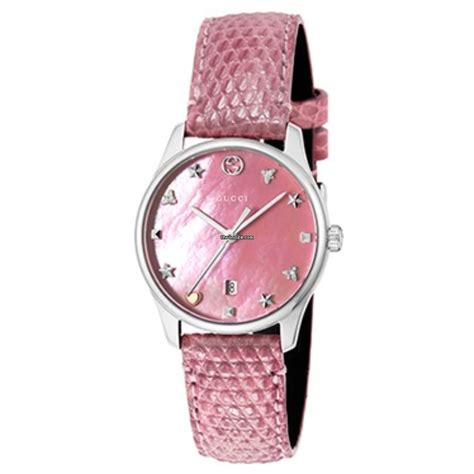 Gucci Ya126586 G Timeless Pink Mother Of Pearl Dial Ladies For 839 For Sale From A Seller On