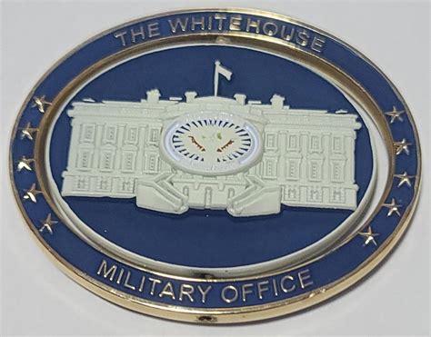 Rare White House Military Office Oval Blizzard Whitegold Phoenix