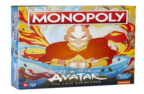 Monopoly Avatar Nickelodeon The Last Airbender Edition MBG