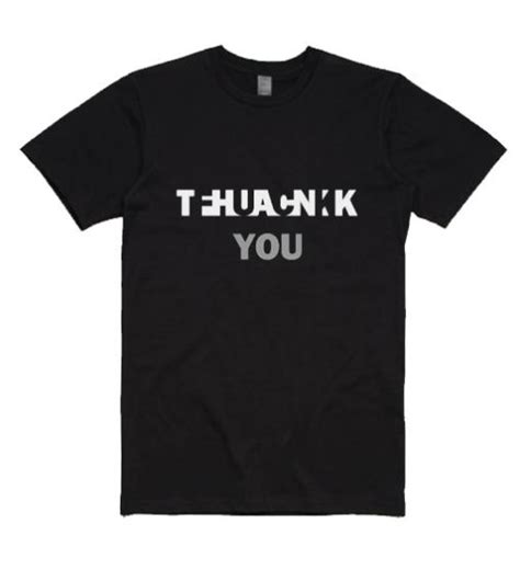 Thank You Fuck You Shirt Funny Shirts For Mens And Womens