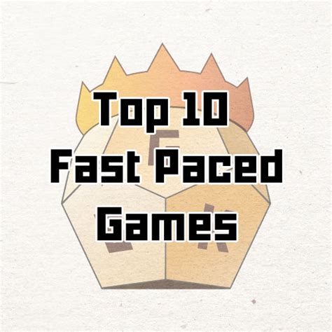 Top 10 Fast Paced Games | Board Game Reviews | Board Game King