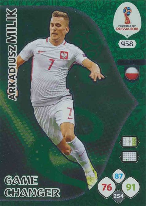 Panini Wm Russia Nr Arkadiusz Milik Game Changer Ebay