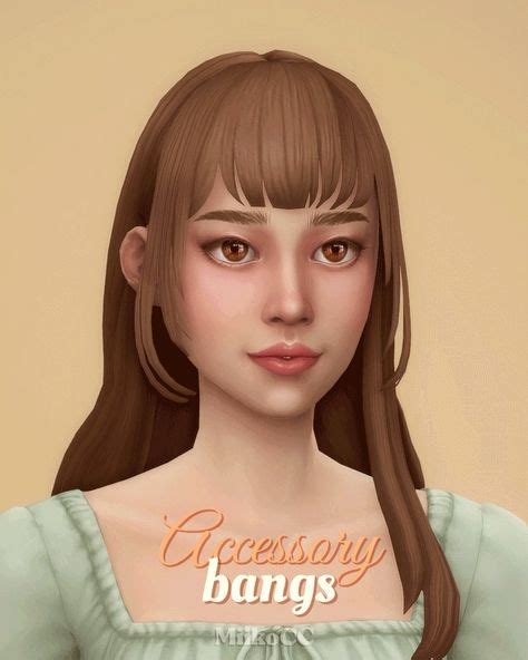 Sims 4 Cc Hair Female Bangs