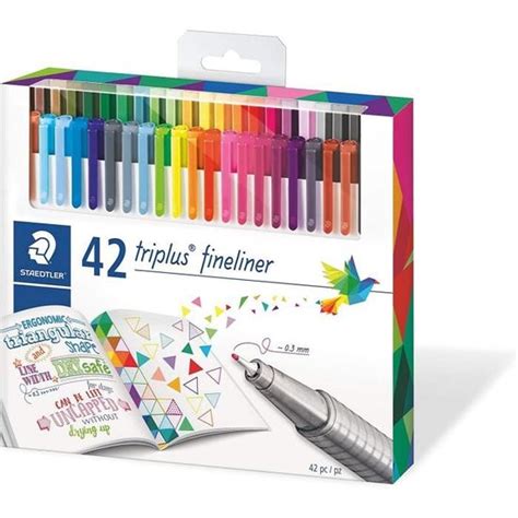 Staedtler Triplus Fineliner Feutres à pointe extra fine pour écriture