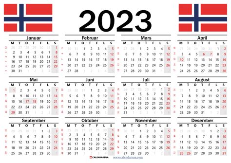 Norsk Kalender 2023