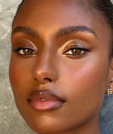 Dark Skin Makeup Glowy Makeup Beauty Makeup Hair Makeup Dark Skin